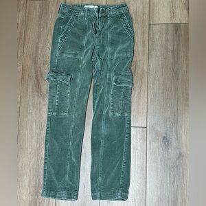 Altar'd State Sage Green Textured Corduroy Pants Size 25